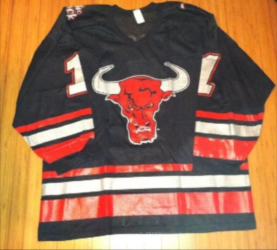 Vintage The Rock Hockey Jersey WWE WWF size xl new 90s by SnapsEtc