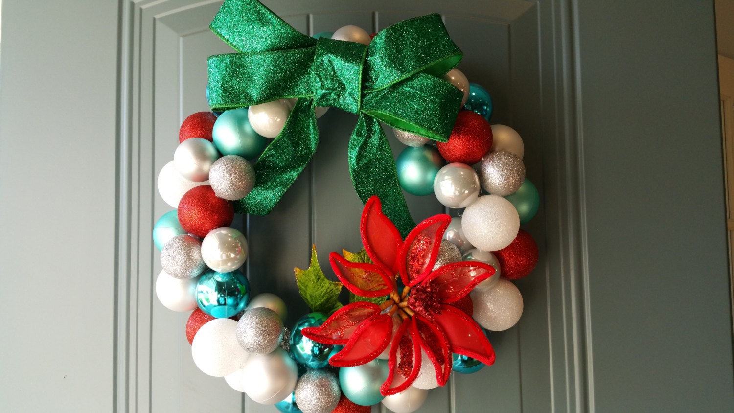 Christmas Ornament Wreath