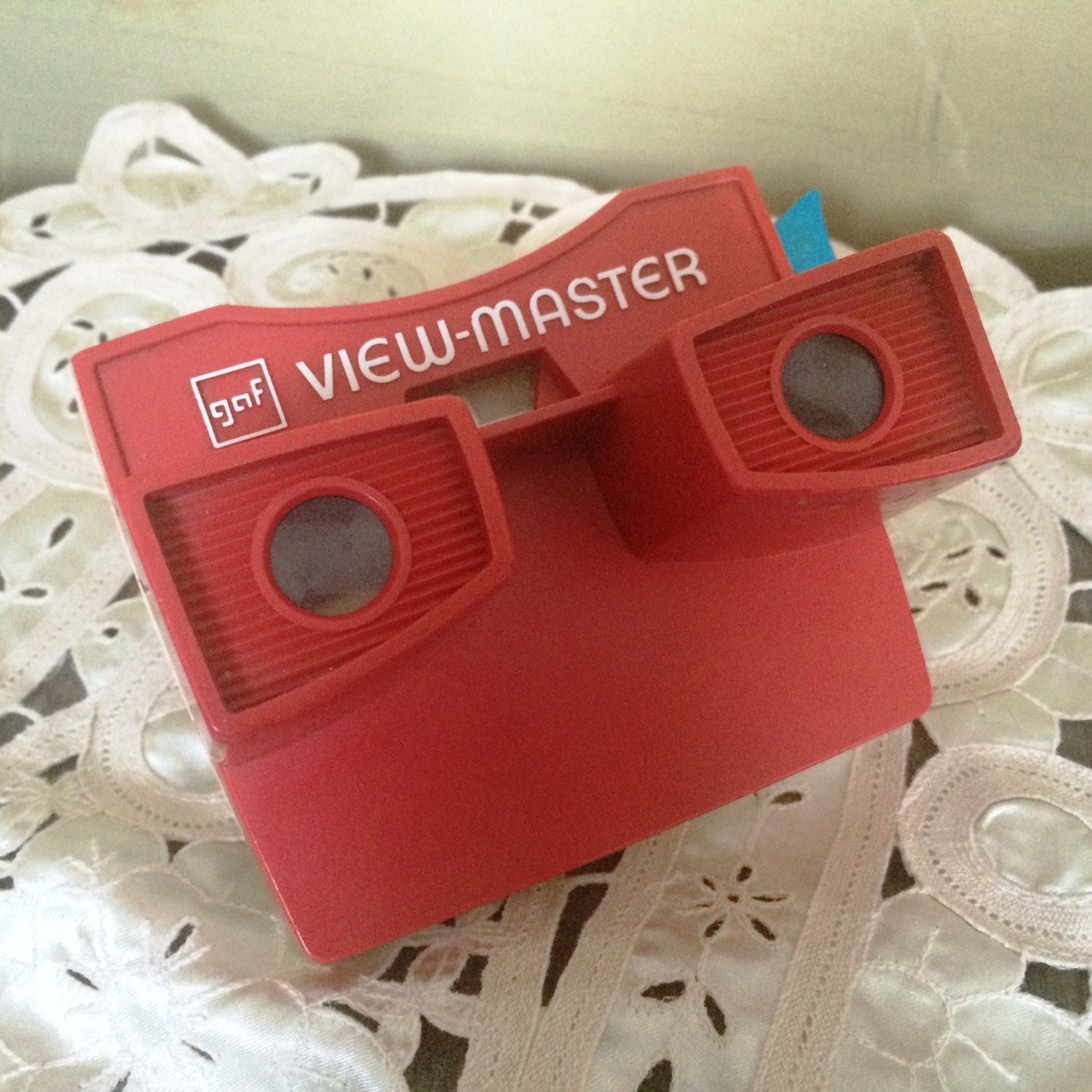 reserved View Master 1970 Gaf View Master Red Vintage View