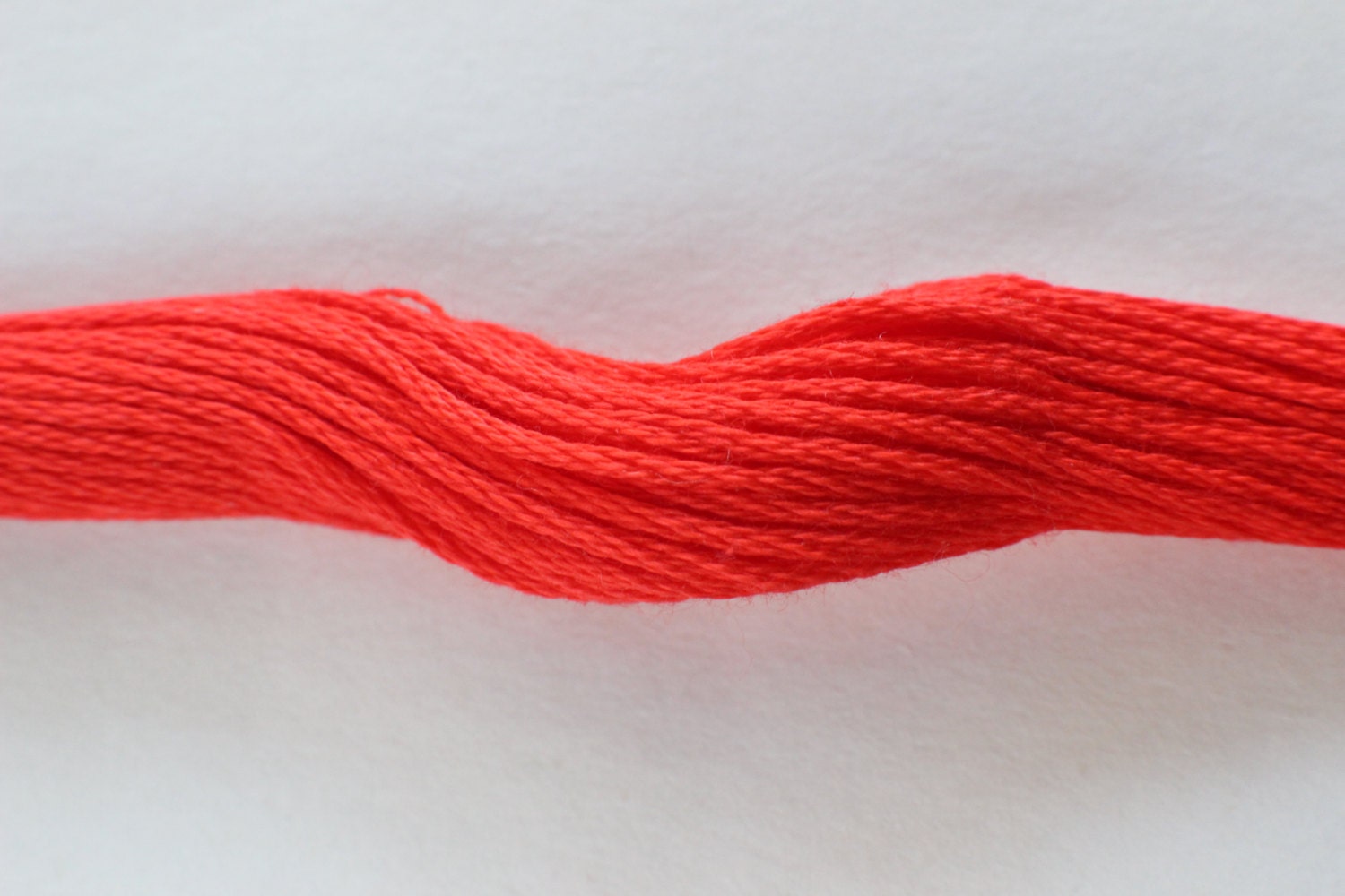 DMC Embroidery Floss Color 606 Bright by FriendshipCorner on Etsy