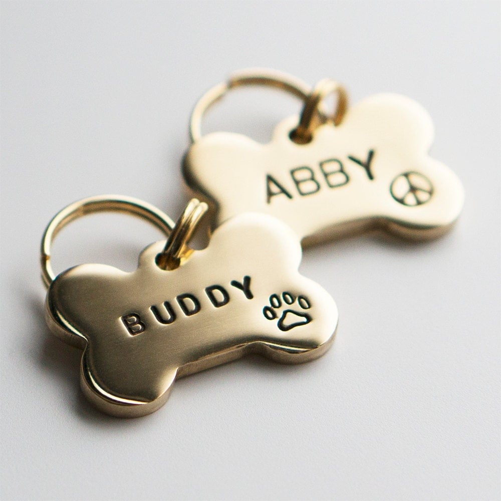 dog-tag-pet-id-tag-bone-shaped-tag-brass-customized