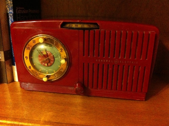 ge tube clock radio ge tube clock radio