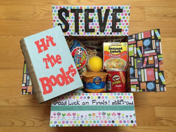 Finals Care Package for College Students by BoxyMama on Etsy