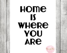 Popular items for home is where you on Etsy