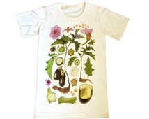 Unique botanical shirt related items | Etsy