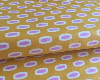 Mod Beads in Tangerine Heather Bailey Bijoux Fabric