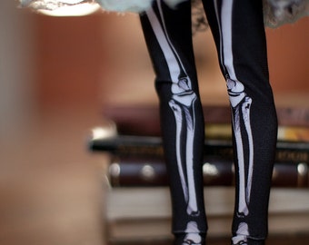 skeleton bones bjd stockings MSD / SD / Blythe / tiny