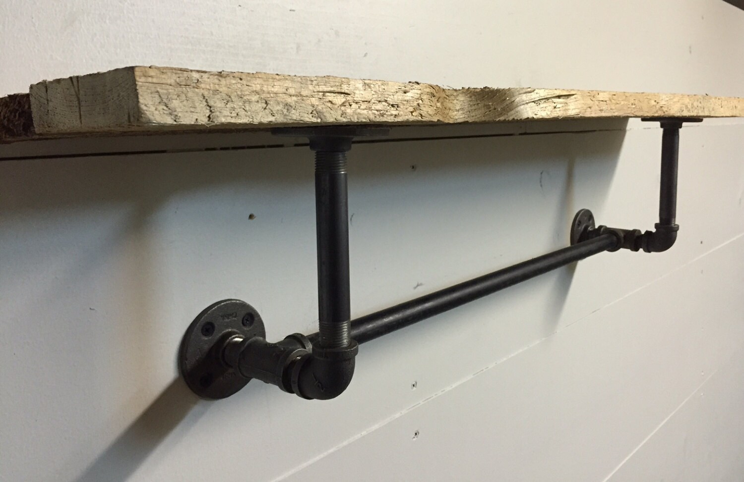 rustic kitchen towel bar