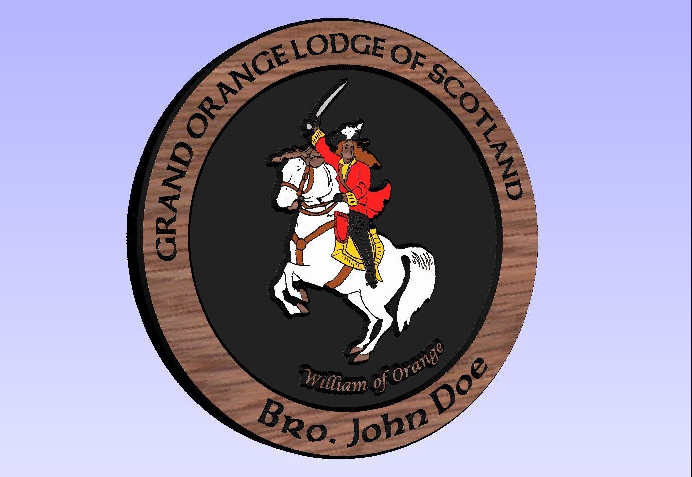 Orange Order Member Plaque. by UlsterPlaques on Etsy