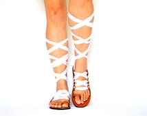 Popular items for lace up sandals on Etsy