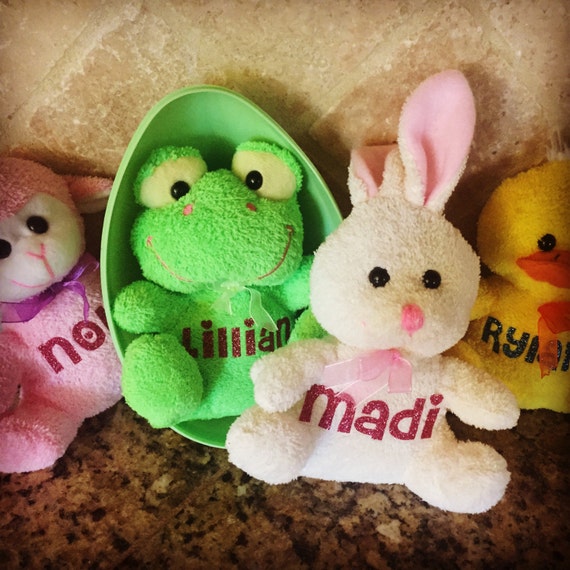 monogrammed stuffed animals