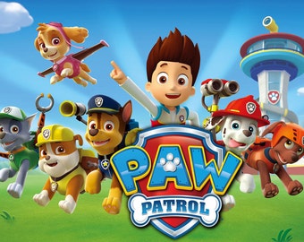 Paw Patrol Edible HIgh Resolution Cake Topper