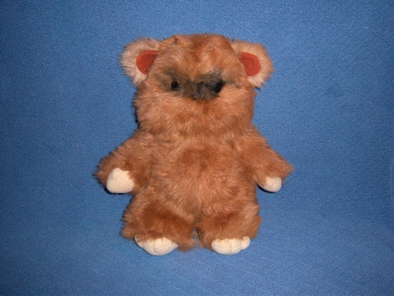 80's ewok stuffed animal