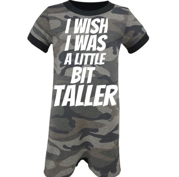 I wish I was a little bit taller romper by SweetnVinyl on Etsy