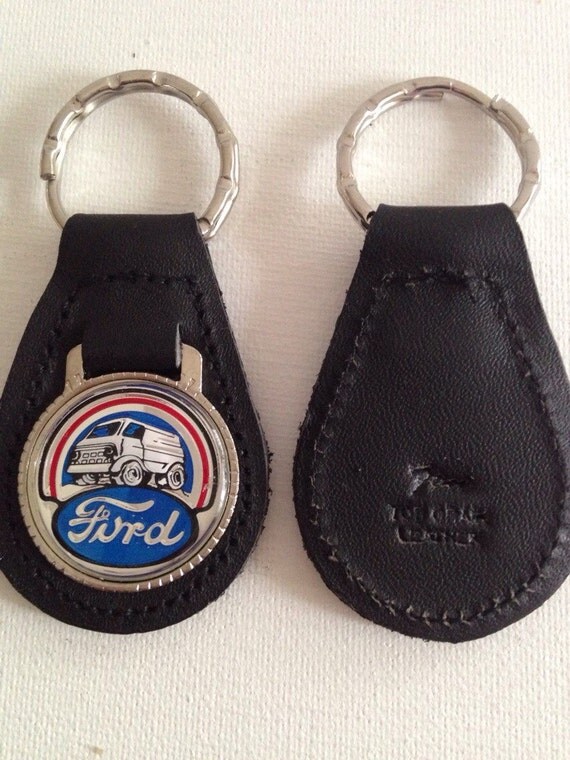 Ford Van Keychain Genuine Leather Ford Key Chain