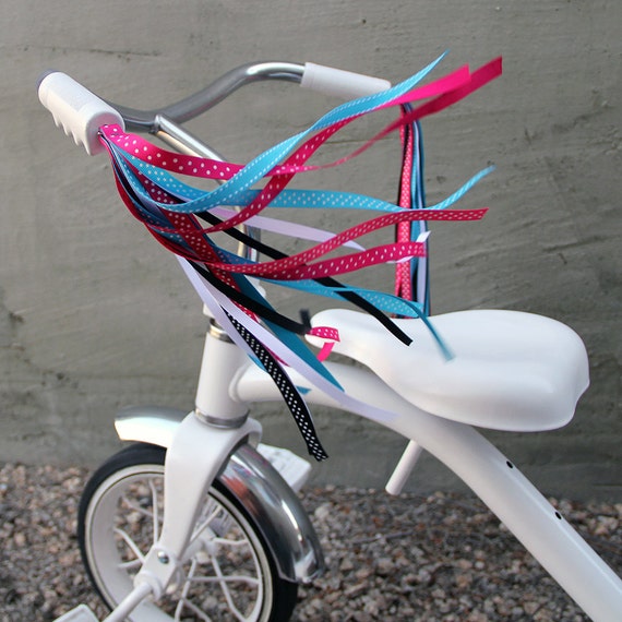 Streamers for your Bike Trike or Scooter by RetroYourRide on Etsy