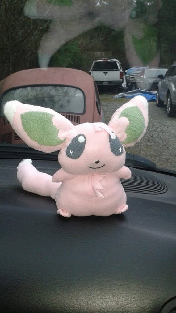 shiny minccino plush