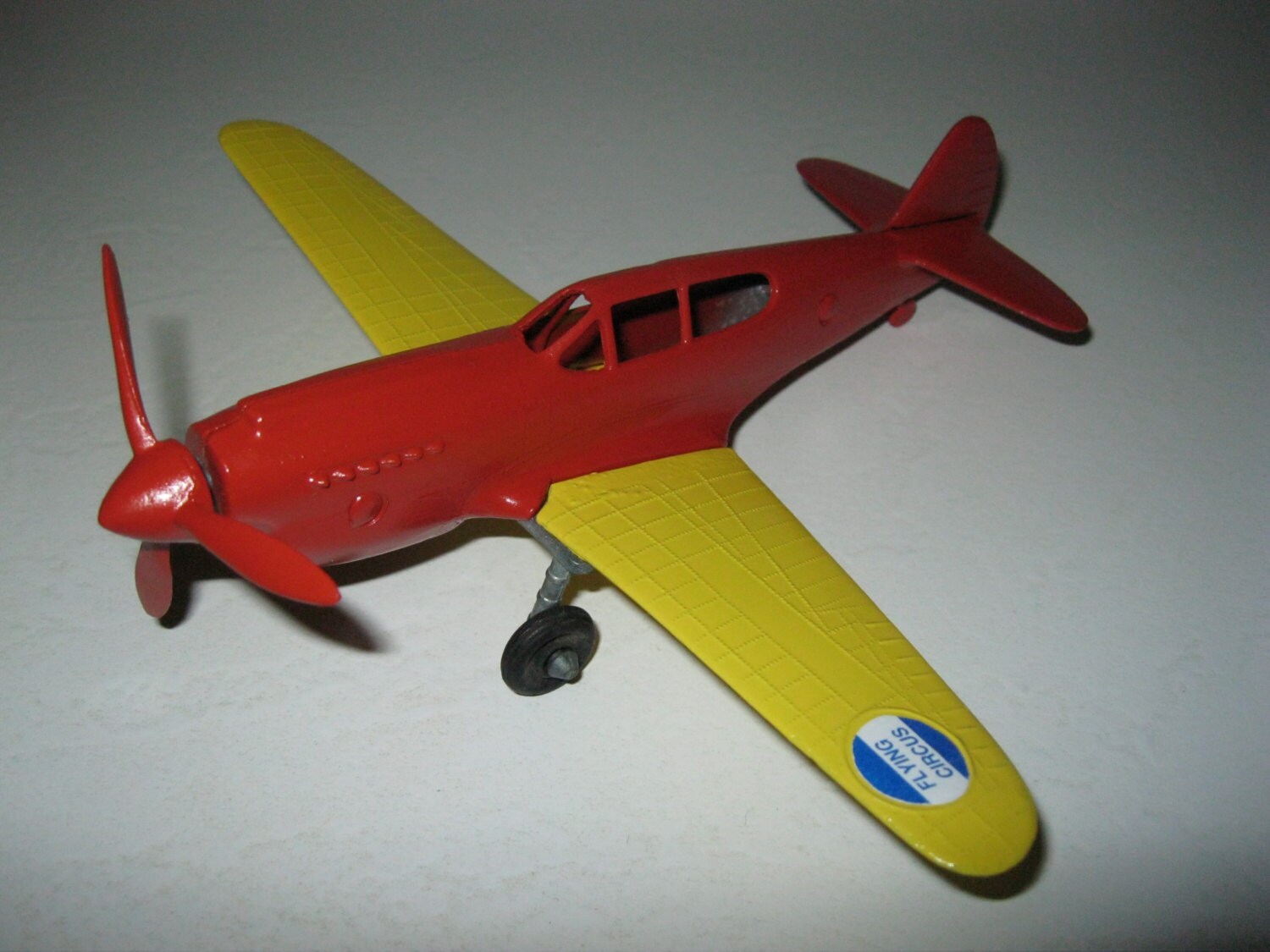 Diecast Metal Hubley Airplane P40 Plane Toy by CollectablesMoore
