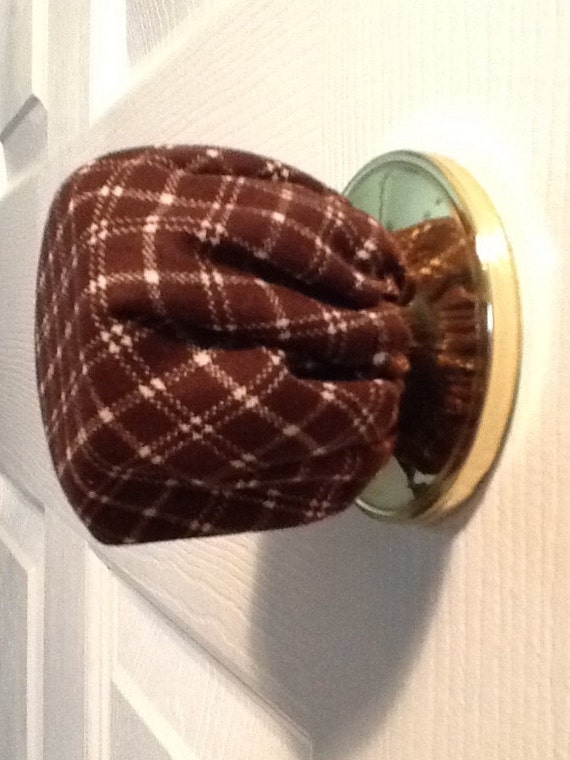 door knob cover design decor brown home by doorknobdesigns on Etsy