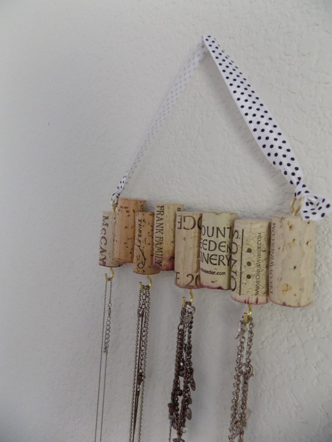 Wine Cork Jewelry Holder