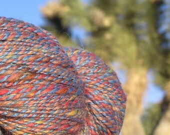 Hand Spun Yarn - Multifiber Yarn - Phat Fiber 1