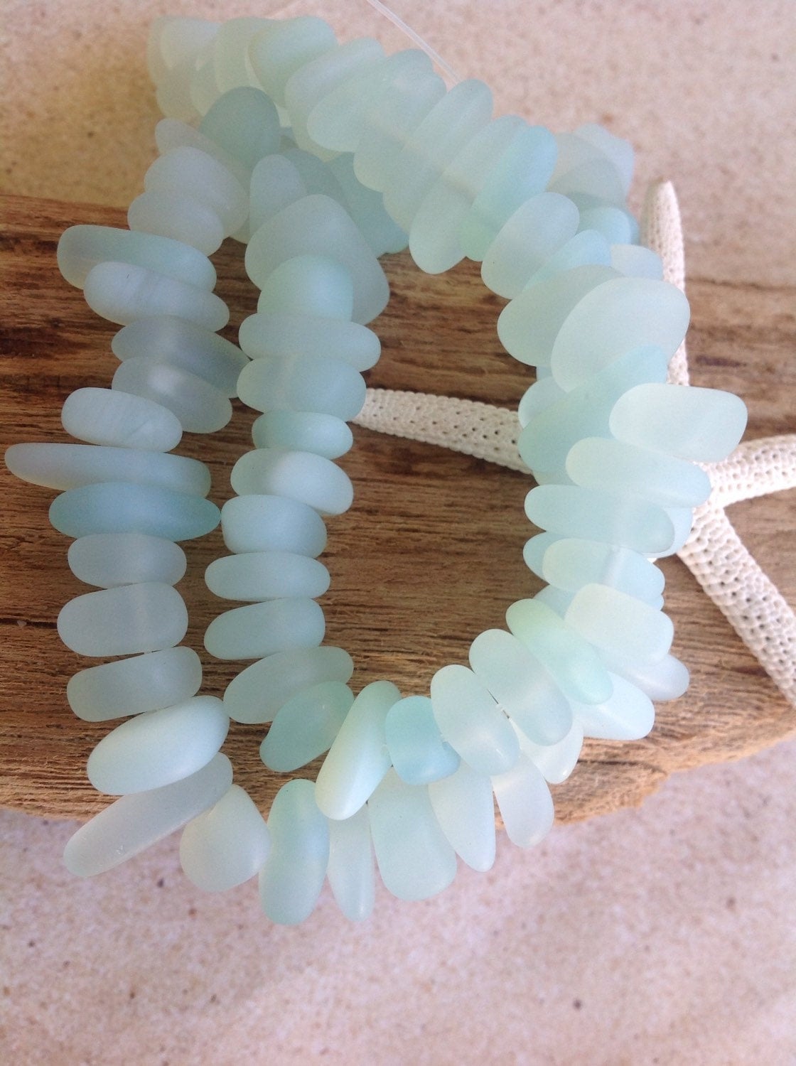 Sea glass24 seaglass beads beads beach glasscenter