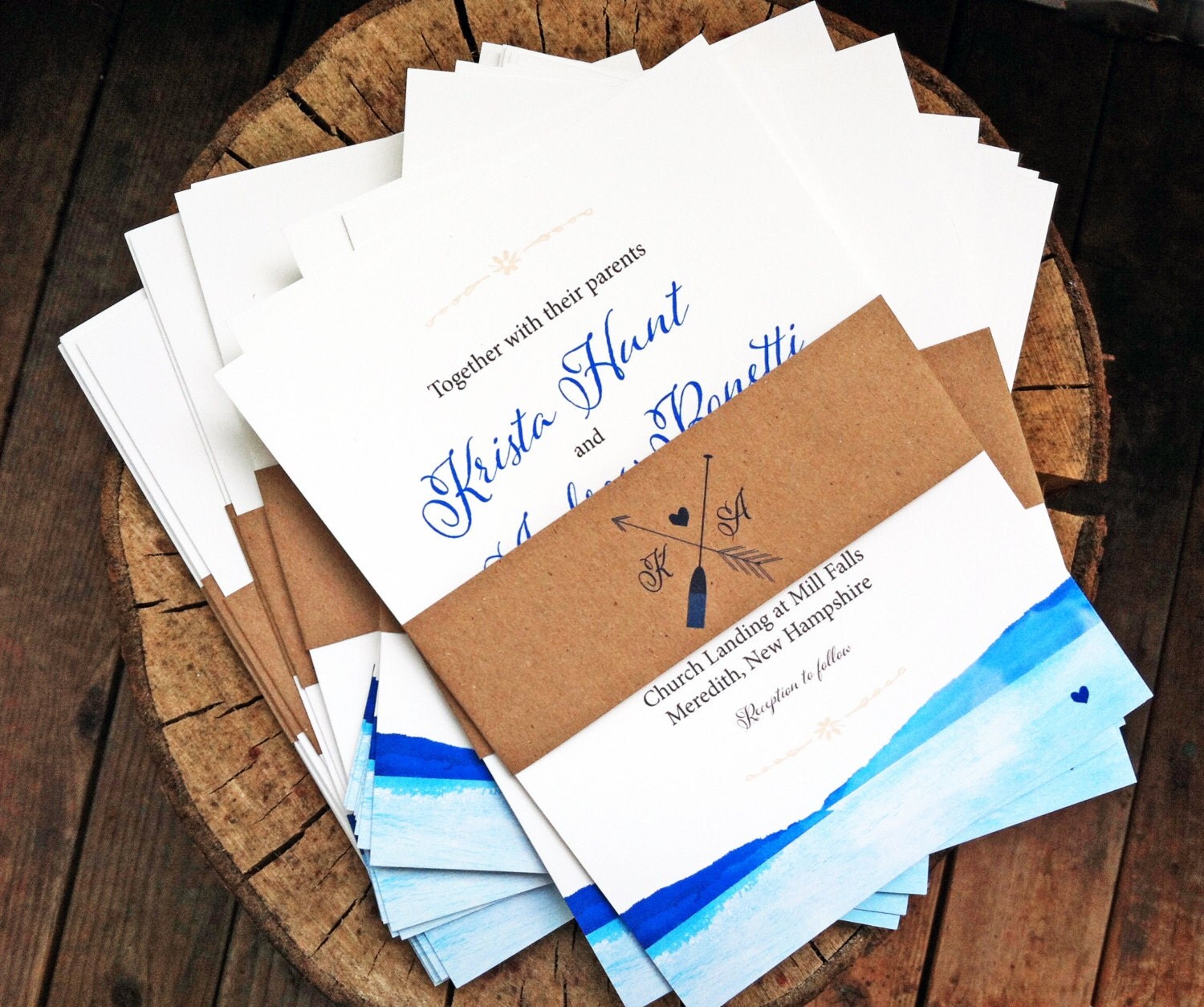 Lake Wedding Invitations The Cards Ideas Lake Wedding Invitations Broprahshow On