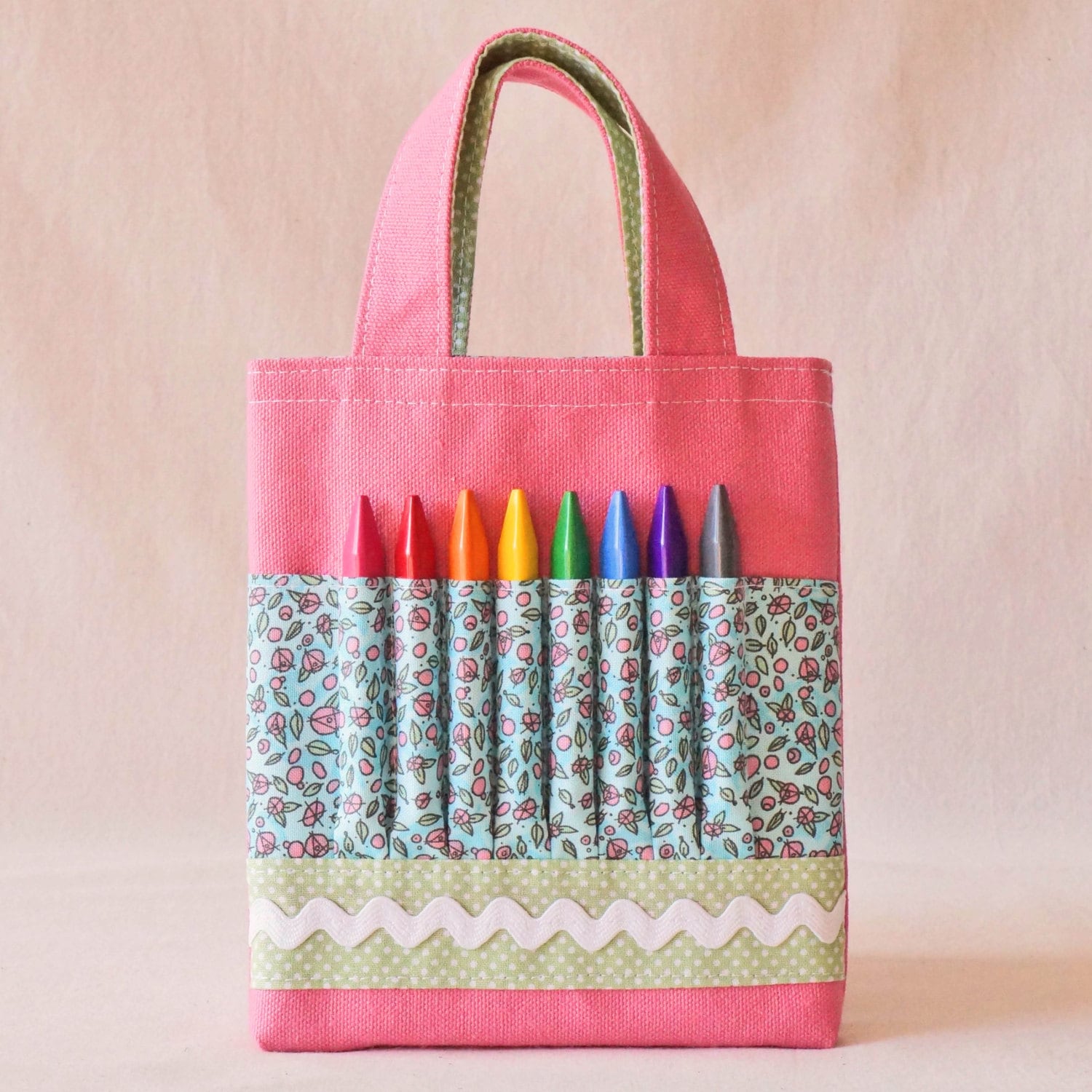 Download ARTOTE MINI Coloring Bag Crayon Tote Crayon Tote in Meadow