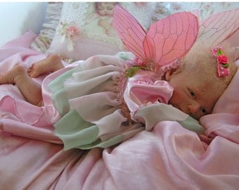 Reborn Babies Custom Wings for Reborn Baby Boy or Girl Art Doll Fairy, Elf Newborn Made to order for wings span 11-15 inches