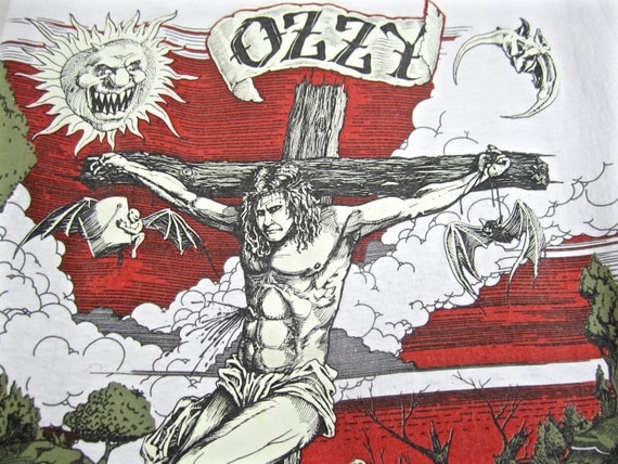 ozzy osbourne crucifixion shirt