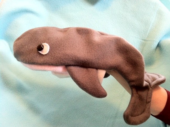 killer whale hand puppet