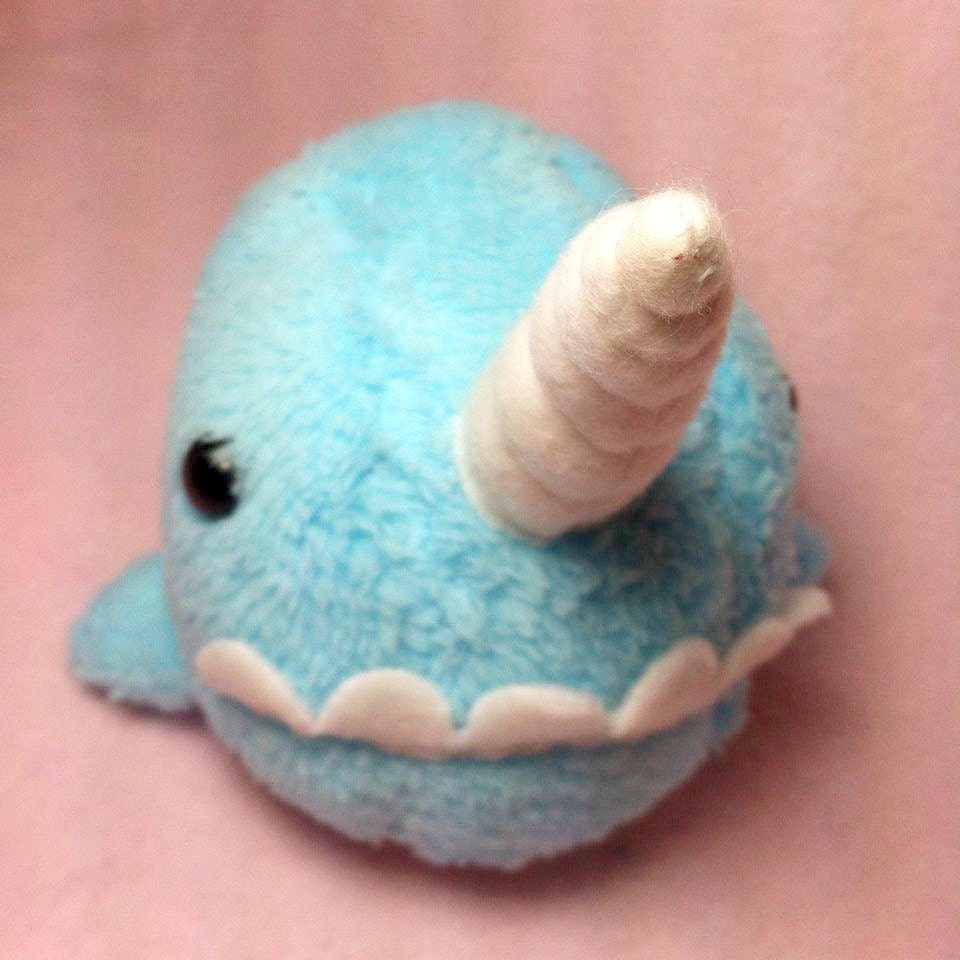 cute narwhal stuffed animal