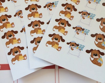 Planner Stickers 30 Dog Grooming Scrapbook Stickers