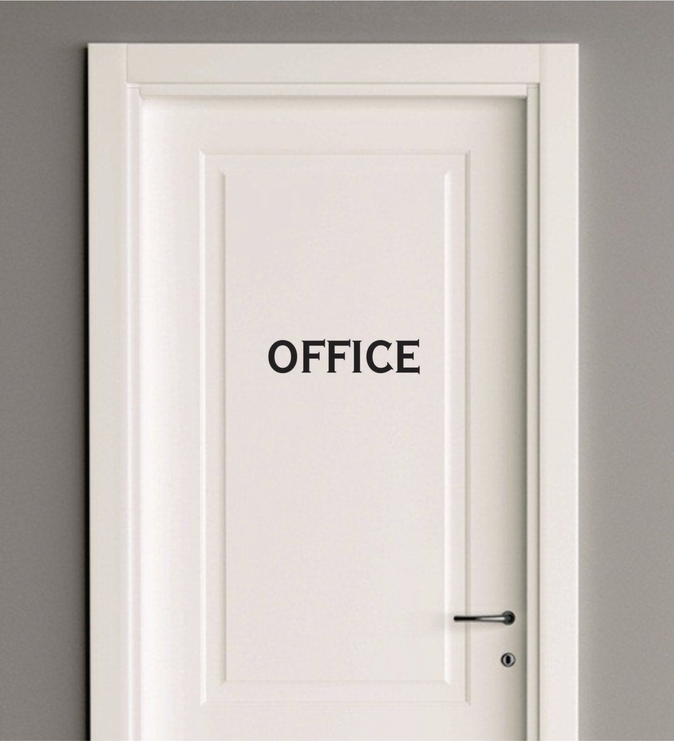 Office door lettering vinyl letters office by FairyDustDecals