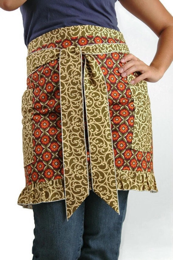 Stylish Half Apron by AnnabelsAccessories on Etsy