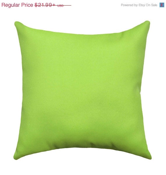 Sundeck Lime Green Outdoor Decorative Throw Pillow Free Shipping