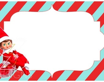 Elf On The Shelf Clipart Border - On the Shelf Girl Elf Clip Art ...