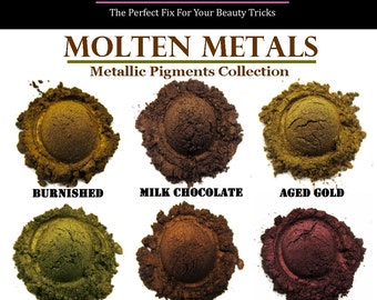 Mineral Eyeshadow-Molten Metals Collection-SAMPLER