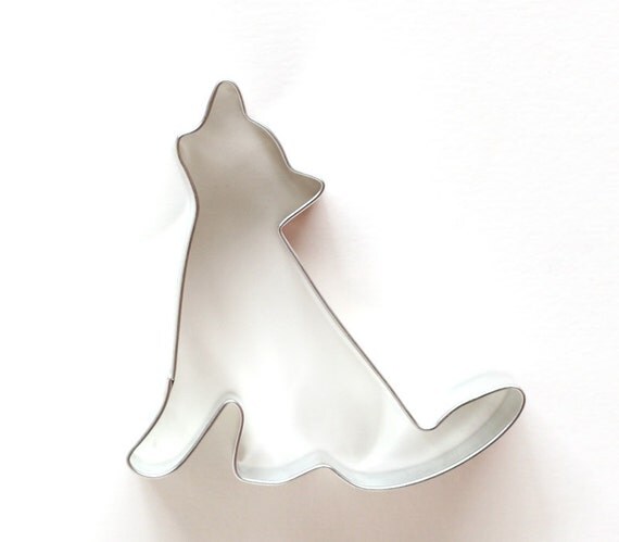 Coyote Cookie Cutter, Animal Cookie Cutter Il_570xn