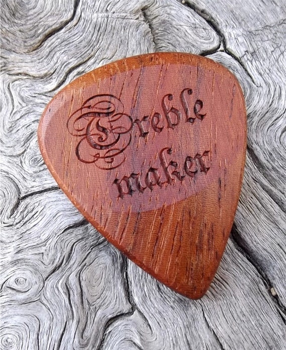 Amazon Rosewood Handmade Premium Guitar Pick by NuevoWoodcrafts