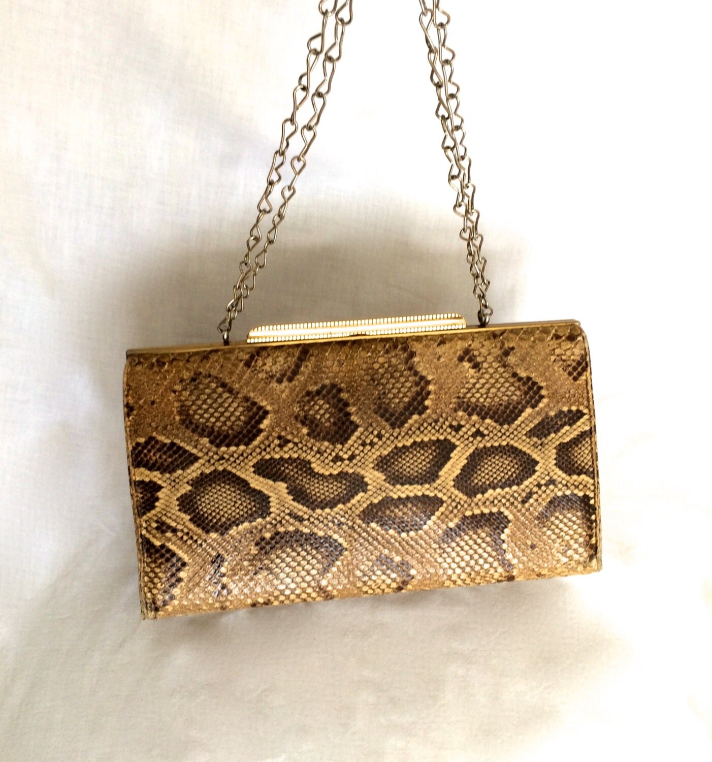 a new day snakeskin purse