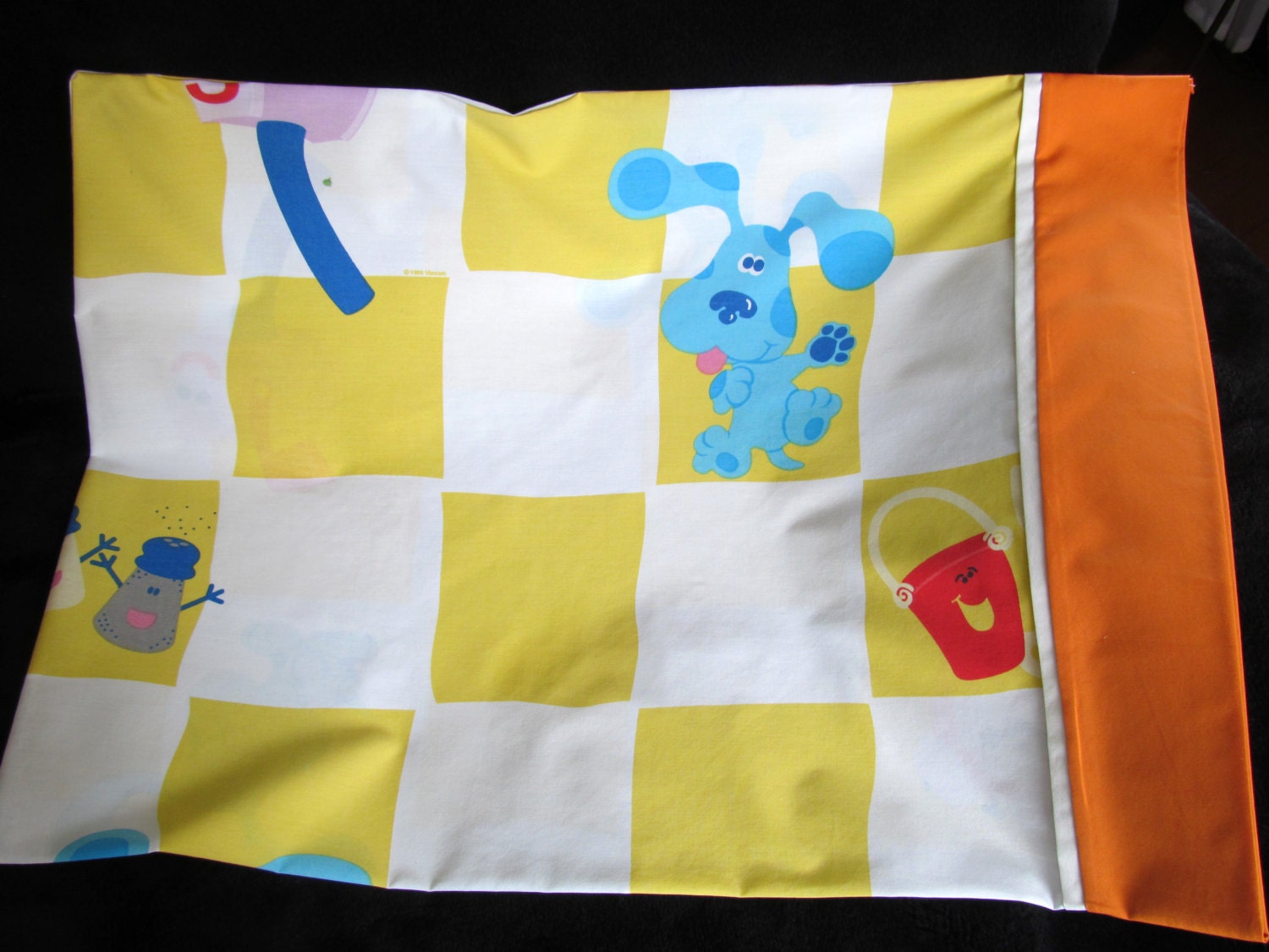 Blue's Clues Print Pillowcase Single Standard Size Hand