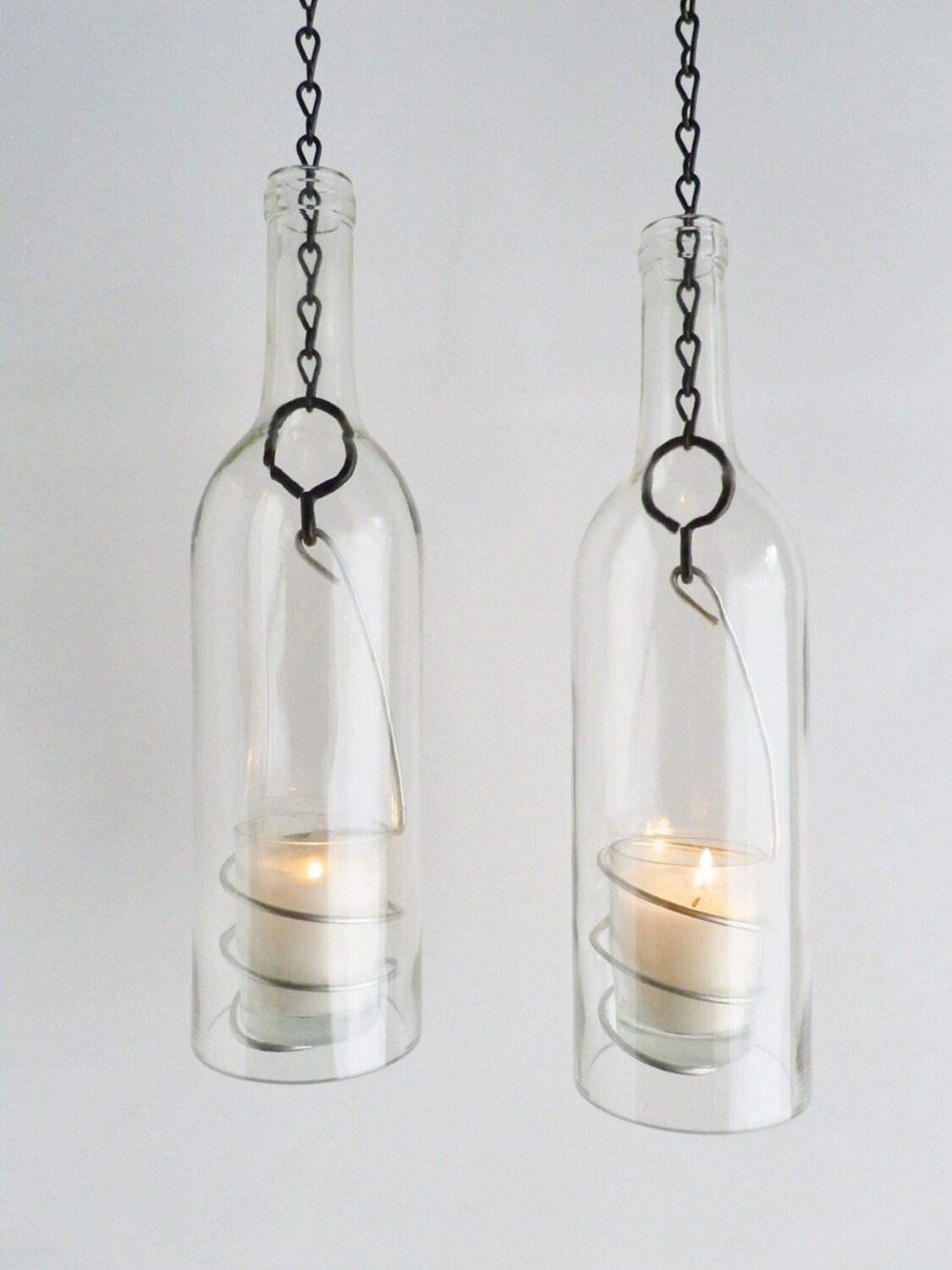 Wine Bottle Candle Holder As Seen on The TODAY