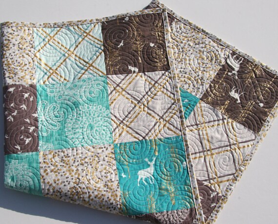 Vente rustique baby quilt garçon literie lit par sunnysidedesigns2 Chevreuil Literie décor