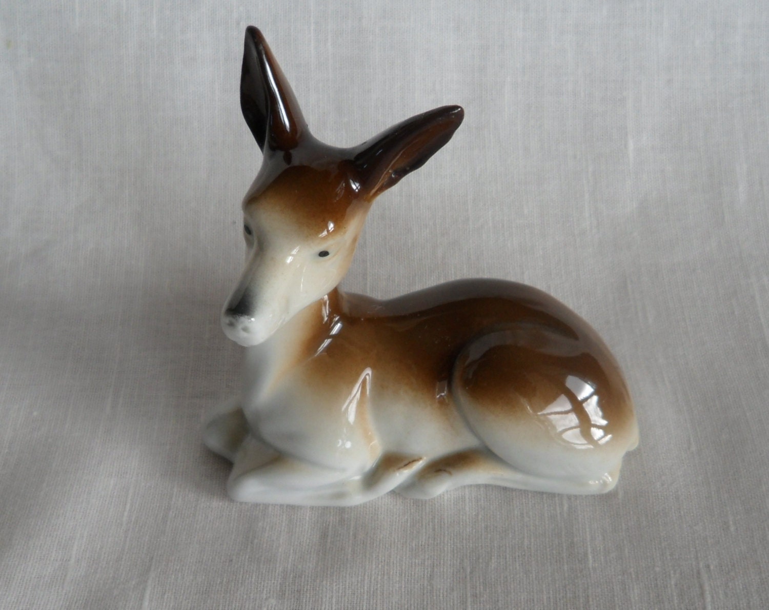 vintage porcelain deer