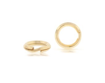 14Kt Gold Filled 6mm Split Ring - 20pcs 10% discounted (4271)/1