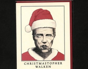 Christopher walken christmas meme