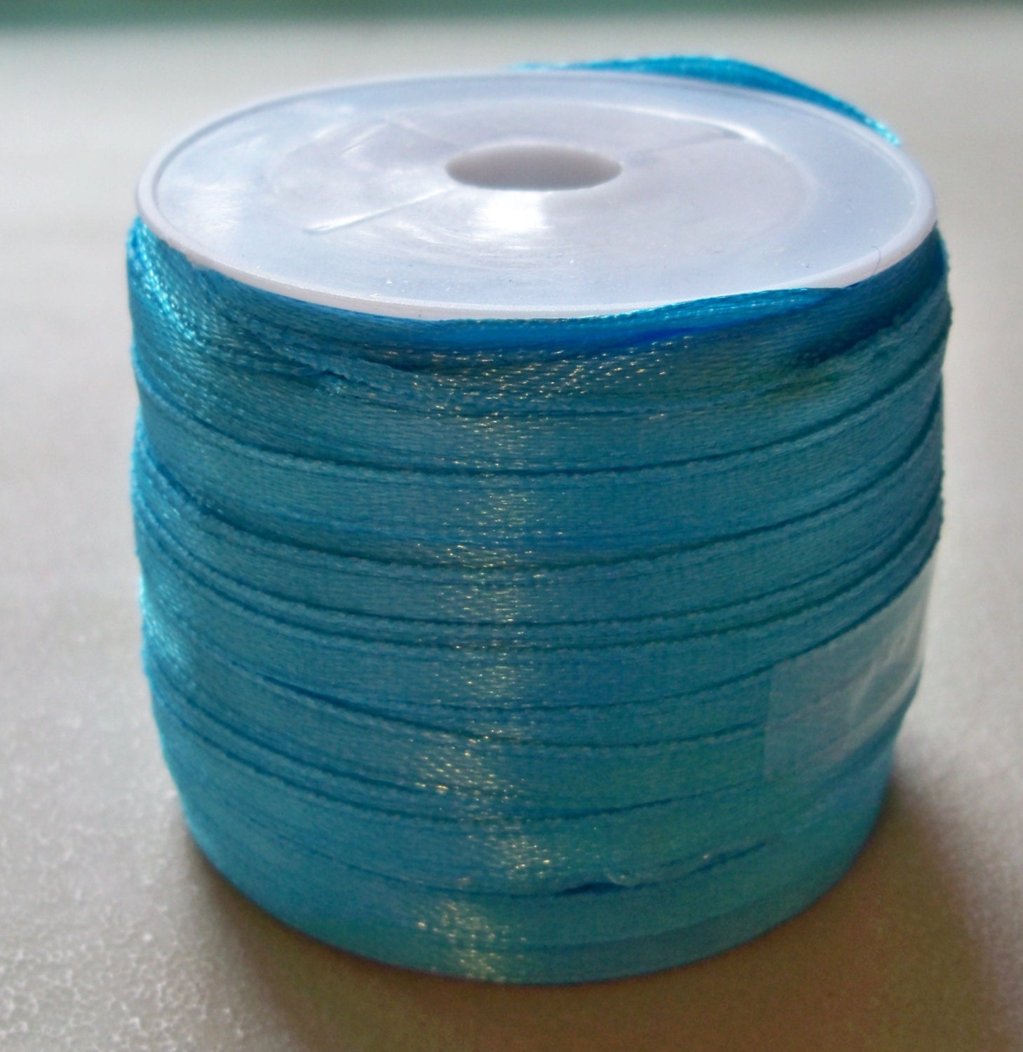 1/8 Sky Blue Satin Ribbon