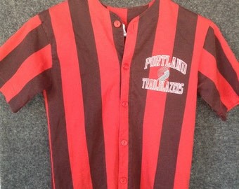Vintage Kids Portland Trailblazers jersey shirt USA