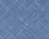 Architextures Crosshatch in Cadet, Carolyn Friedlander, Robert Kaufman Fabrics, 100% Cotton Fabric, AFR-13503-338 CADET
